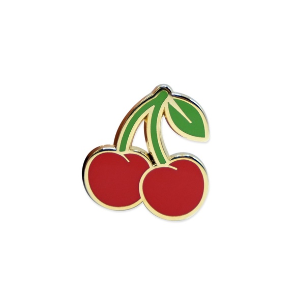 Cherry Lapel Pin - Picture 1 of 2